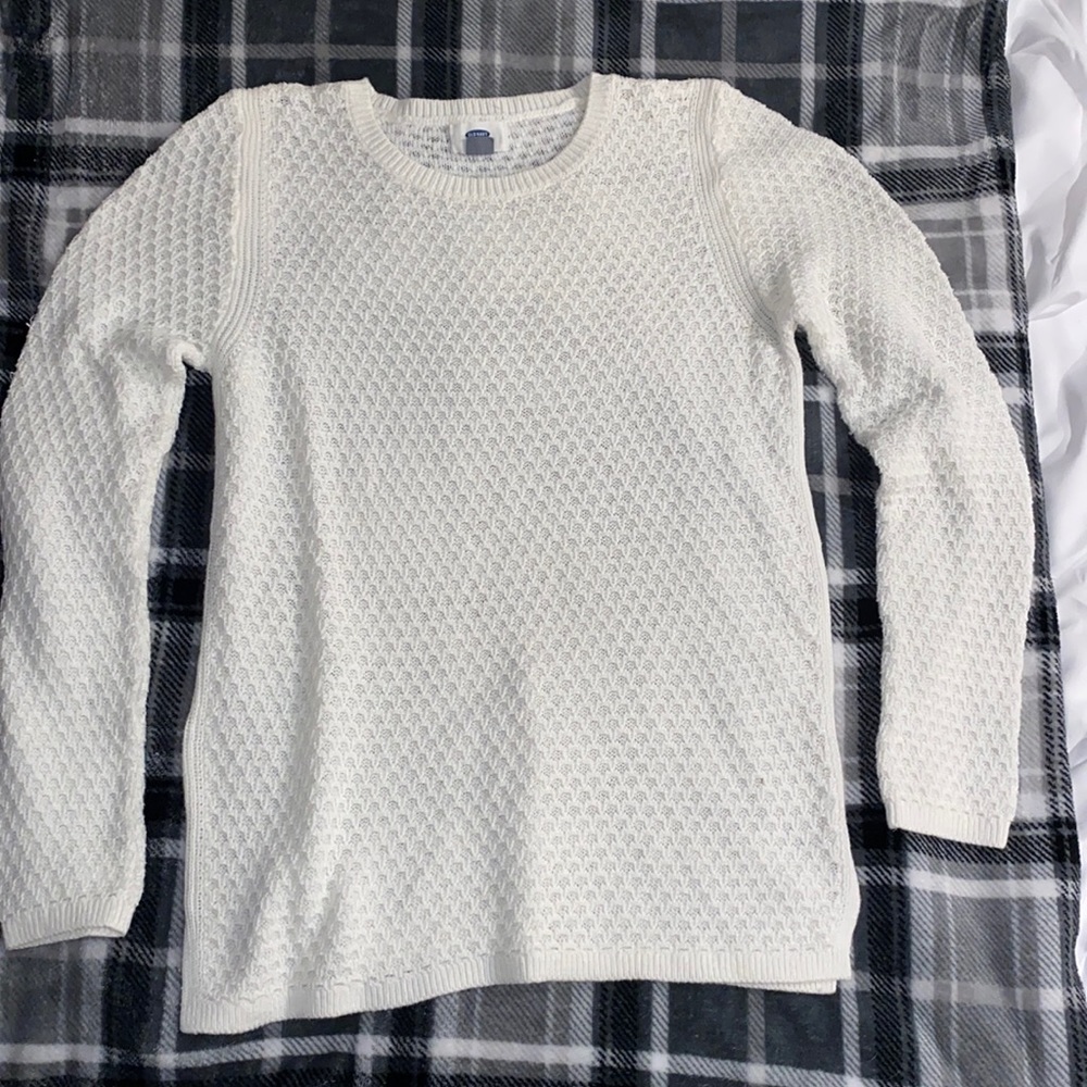 White Sweater Lightweight